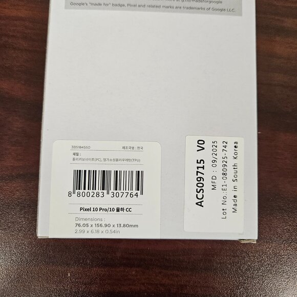 NEW Spigen Pixel 10 Pro/10 Ultra Hybrid Phone Case - Clear - Picture 5 of 6